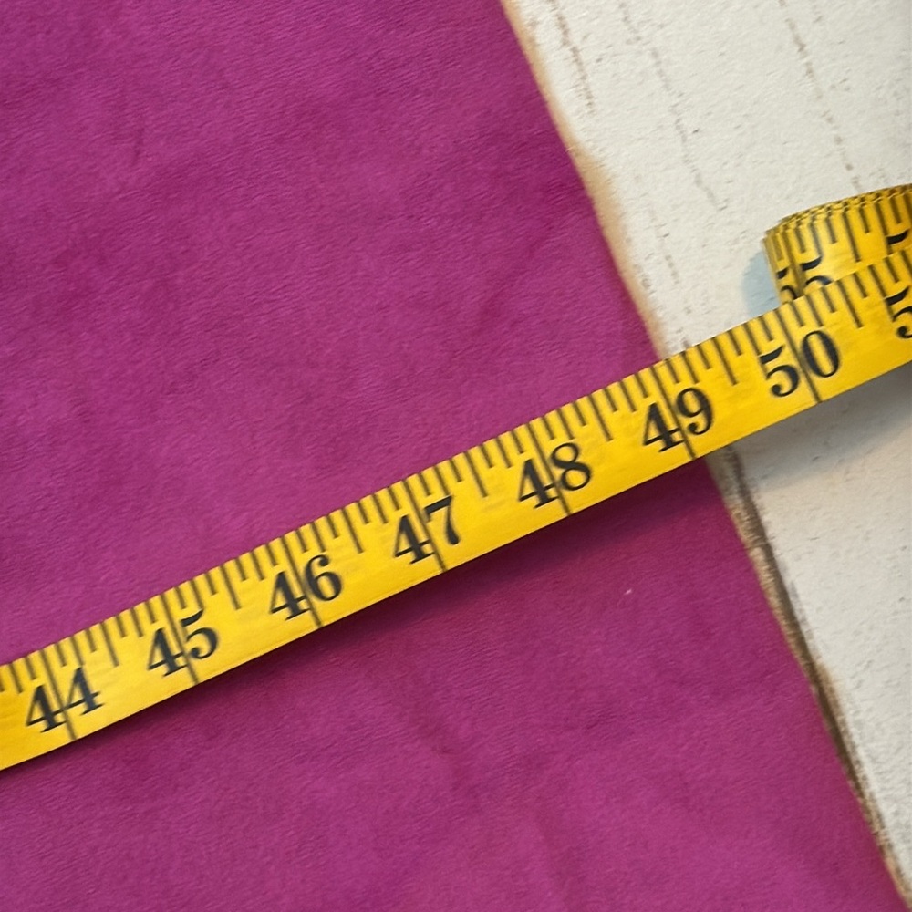 Hot pink, micro suede type fabric over 2 yards